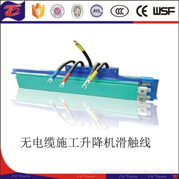 New Type Copper Conductor Busbar System For Construction Elevator
